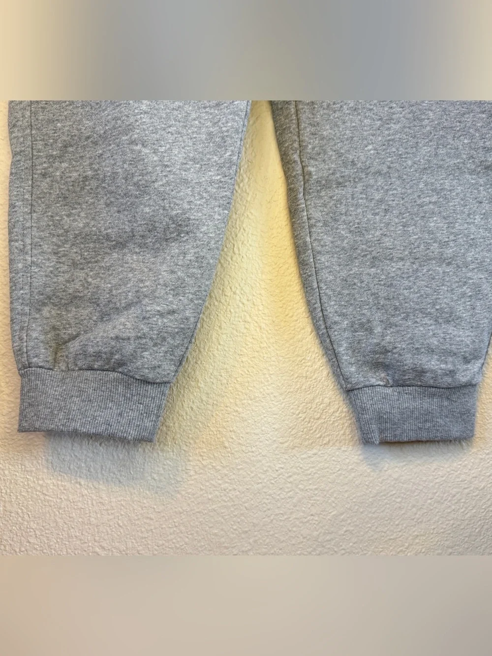Nike Big Kid's Sportswear Fleece Joggers in Gray, Size XL (+) Standard Fit